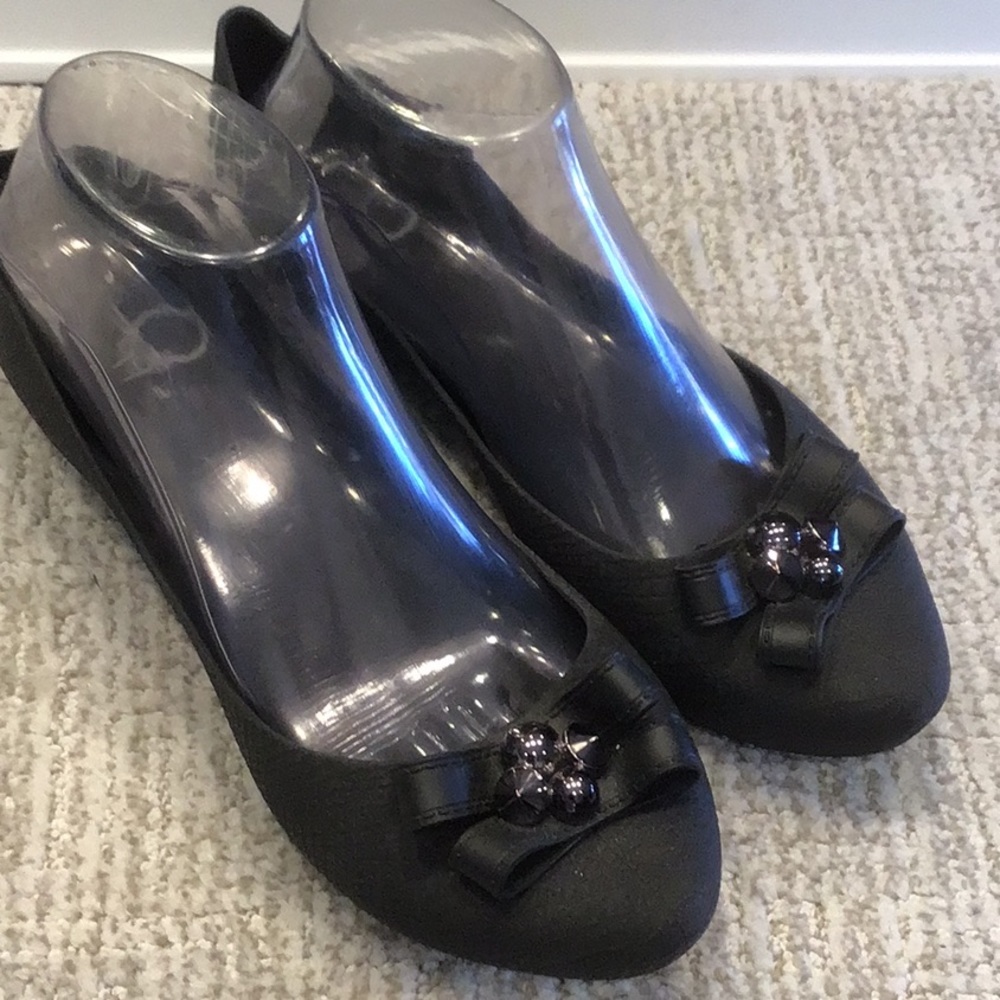 Boaonda  bks black ballet flats size 8
